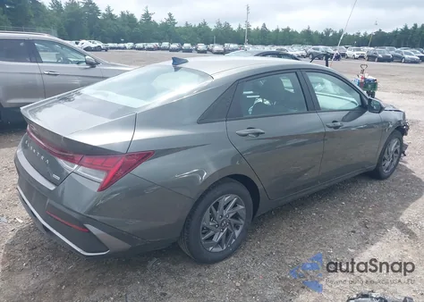 2024 Hyundai Elantra Hybrid Blue from USA, damaged, VIN KMHLM4DJXRU110356